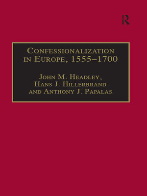 cover image of Confessionalization in Europe, 1555–1700